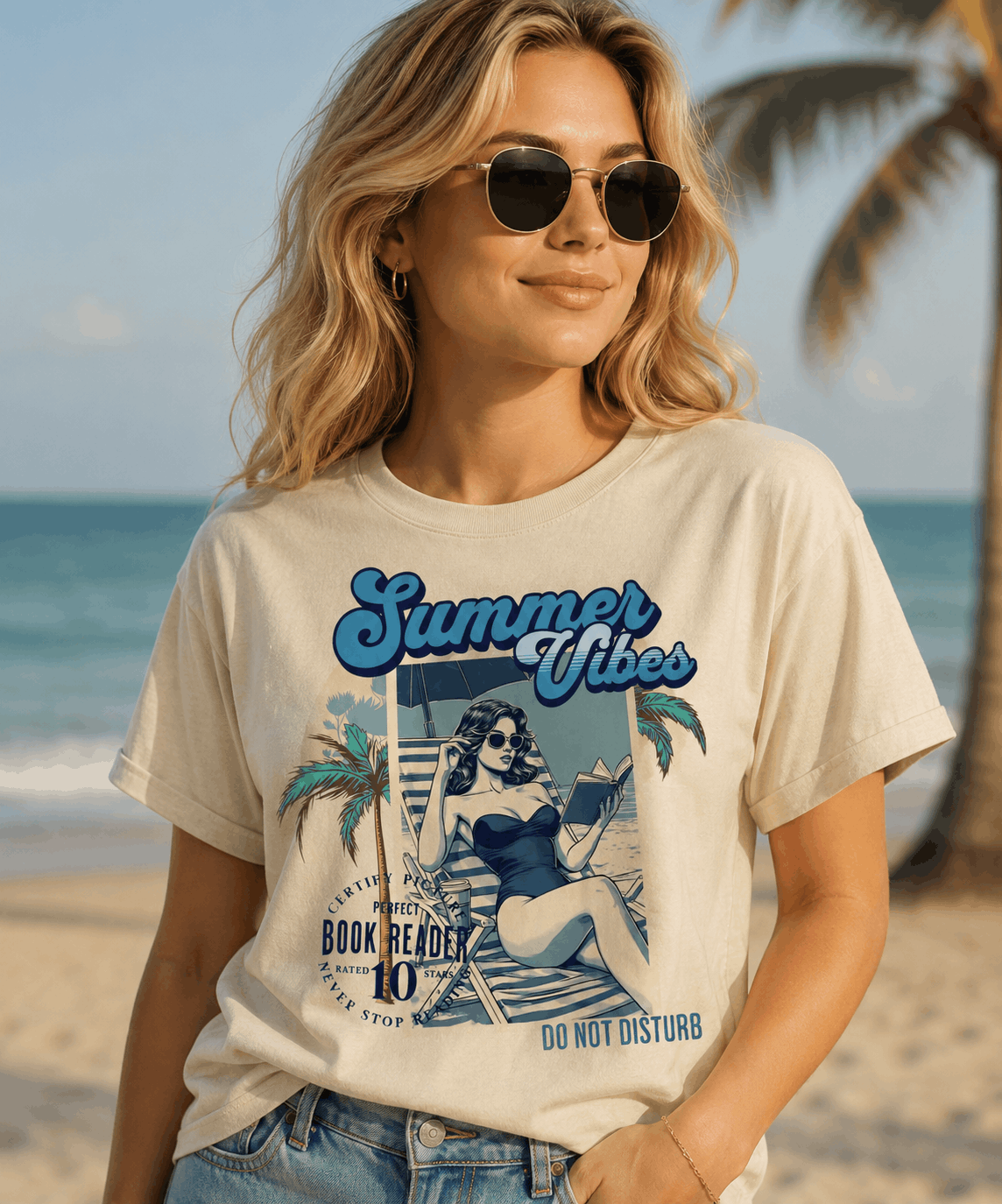 Book Reader, Summer Vibes